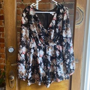 Floral romper!